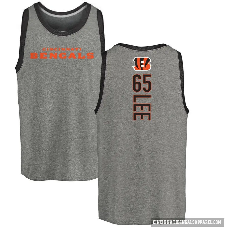Youth ＃65 Matt Lee Cincinnati Bengals Ash Backer Tank Top